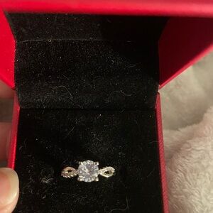Moissanite Engagement Ring